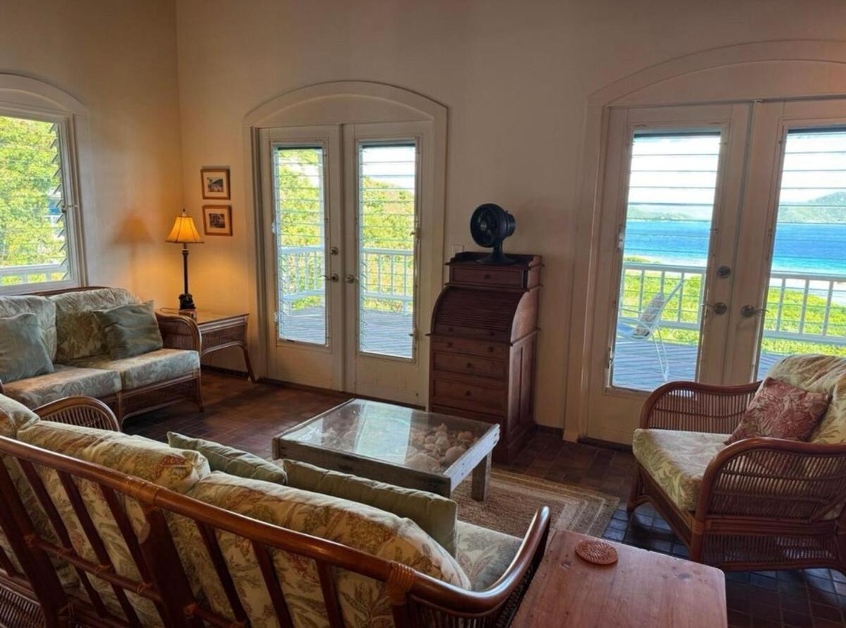 Blue Pearl Villa In St John Usvi Coral Bay Bagian luar foto