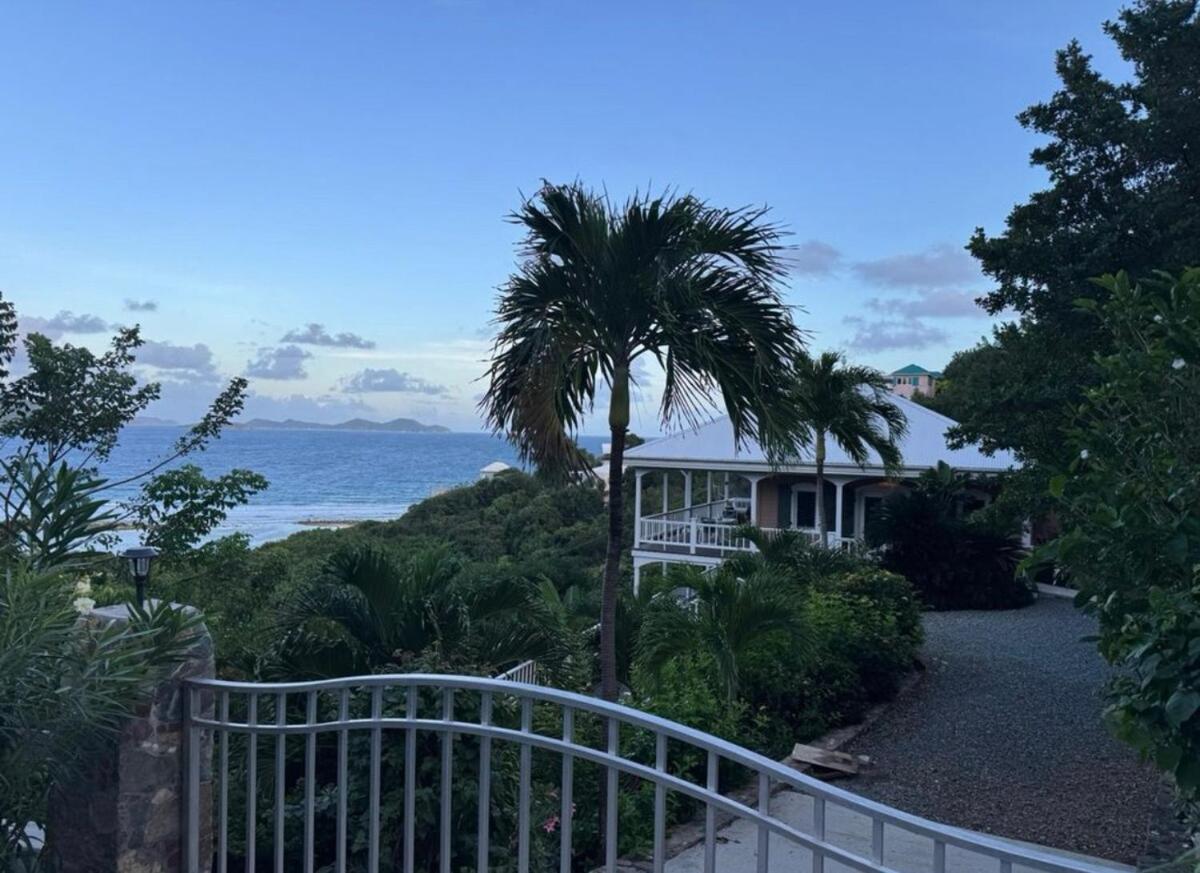 Blue Pearl Villa In St John Usvi Coral Bay Bagian luar foto