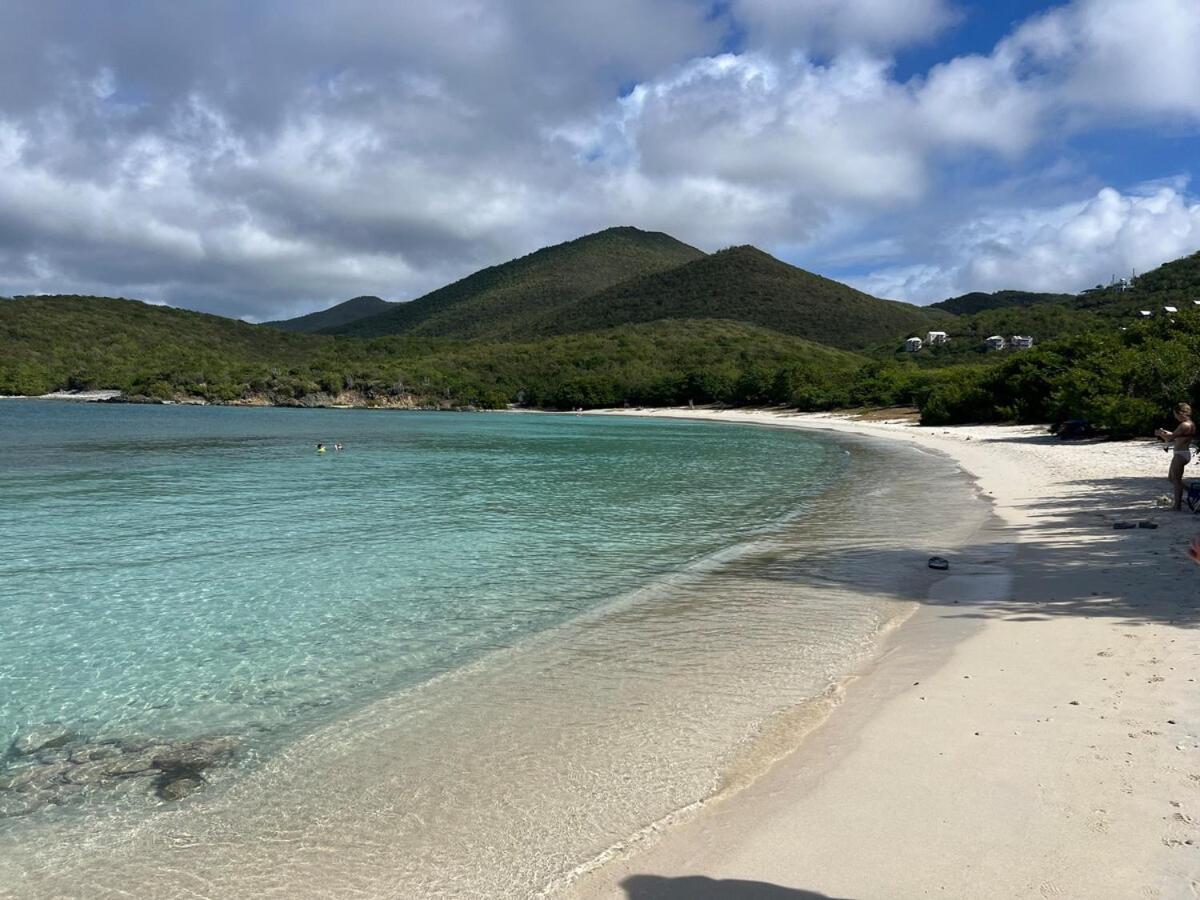 Blue Pearl Villa In St John Usvi Coral Bay Bagian luar foto