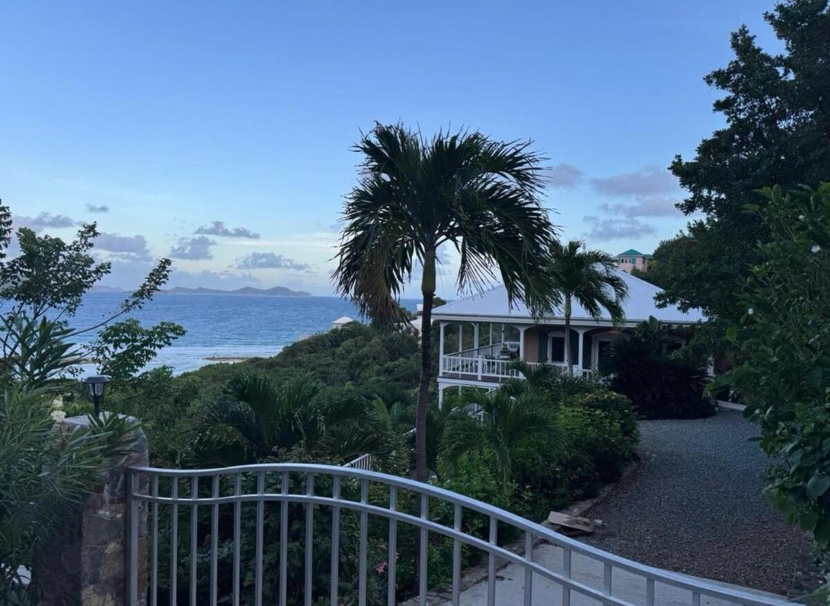 Blue Pearl Villa In St John Usvi Coral Bay Bagian luar foto