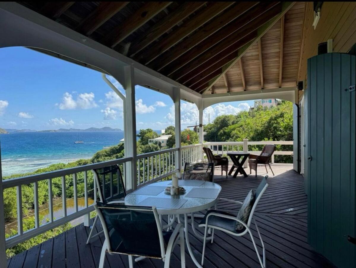 Blue Pearl Villa In St John Usvi Coral Bay Bagian luar foto
